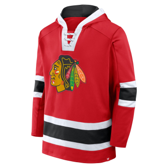 Chicago Blackhawks muška majica s kapuljačom Mens Laced Hockey