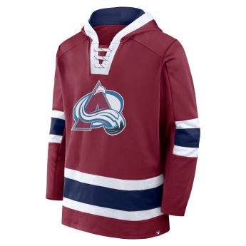 Colorado Avalanche muška majica s kapuljačom Mens Laced Hockey