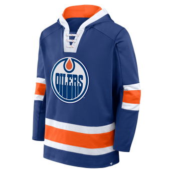 Edmonton Oilers muška majica Mens Laced Hockey