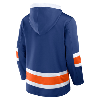 Edmonton Oilers muška majica Mens Laced Hockey