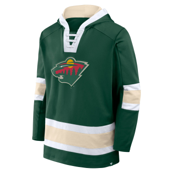 Minnesota Wild muška majica s kapuljačom Mens Laced Hockey
