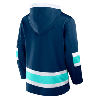 Seattle Kraken muška majica s kapuljačom Mens Laced Hockey