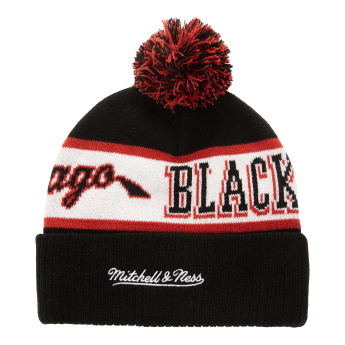 Chicago Blackhawks zimske kape Block Sweep Pom Knit