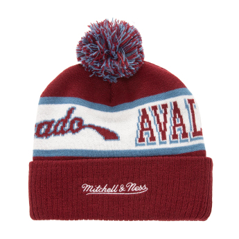 Colorado Avalanche zimske kape Block Sweep Pom Knit