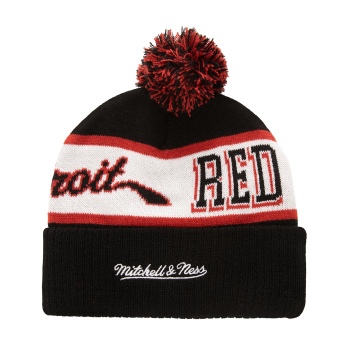 Detroit Red Wings zimske kape Block Sweep Pom Knit