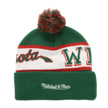Minnesota Wild zimske kape Block Sweep Pom Knit