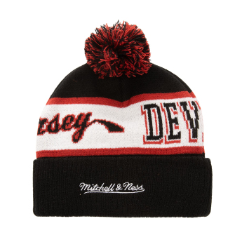 New Jersey Devils zimske kape Block Sweep Pom Knit