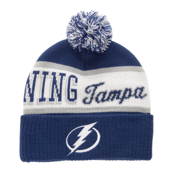 Tampa Bay Lightning zimske kape Block Sweep Pom Knit