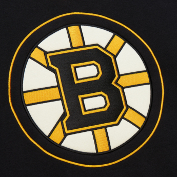 Boston Bruins muška majica Heritage Lace-Up Crew Vintage Logo