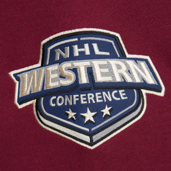 Colorado Avalanche muška majica Heritage Lace-Up Crew Vintage Logo