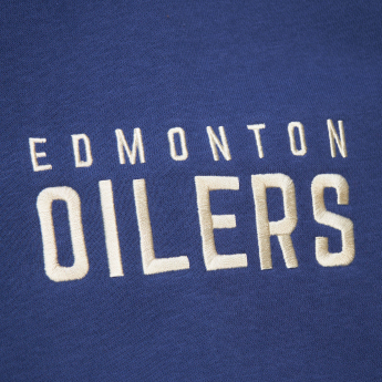 Edmonton Oilers muška majica Heritage Lace-Up Crew Vintage Logo