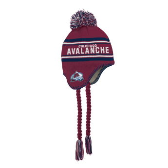 Colorado Avalanche dječja zimska kapa wordmark cuffed pom