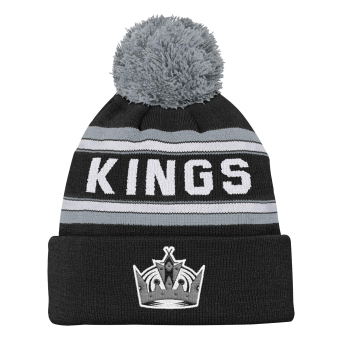 Los Angeles Kings dječja zimska kapa wordmark cuffed pom