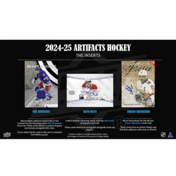 NHL proizvodi NHL hokejske karte 2024-25 Artifacts Hockey Hobby Box