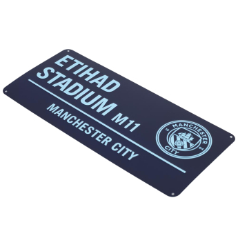 Manchester City zidni natpis Two Tone Street