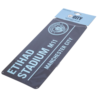 Manchester City zidni natpis Two Tone Street