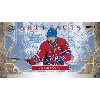 NHL boxovi NHL hokejske karte 2024-25 Upper Deck Artifacts Blaster Box