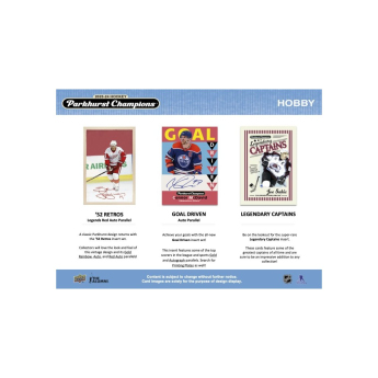 NHL boxovi NHL hokejske karte 2023-24 Upper Deck Parkhurst Champions Hockey Hobby box