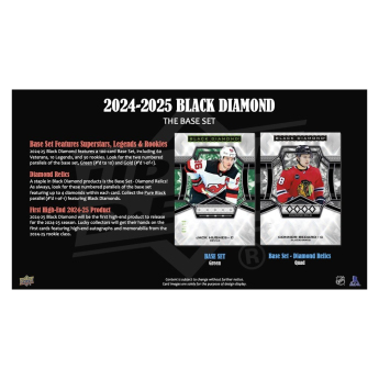 NHL boxovi NHL hokejske karte 2024-25 Upper Deck Black Diamond Hockey Hobby Box