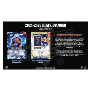 NHL boxovi NHL hokejske karte 2024-25 Upper Deck Black Diamond Hockey Hobby Box