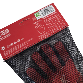FC Liverpool dječje vratarske rukavice Fuse Goalkeeper Gloves Yths 79-86mm palm width