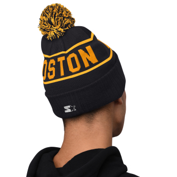 Boston Bruins zimske kape Blizzard Pom Beanie
