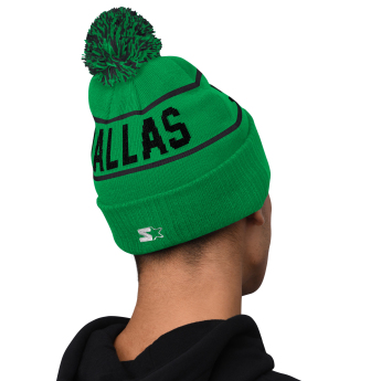 Dallas Stars zimske kape Blizzard Pom Beanie