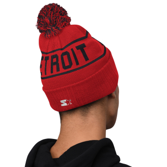 Detroit Red Wings zimske kape Blizzard Pom Beanie