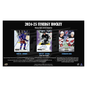 NHL boxovi NHL hokejske karte 2024-25 Upper Deck Synergy Hobby Box