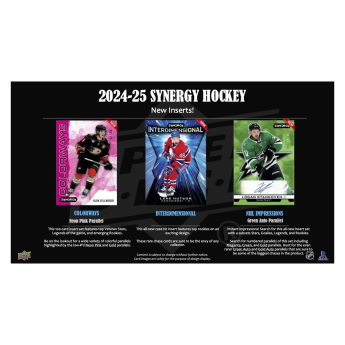 NHL boxovi NHL hokejske karte 2024-25 Upper Deck Synergy Hobby Box