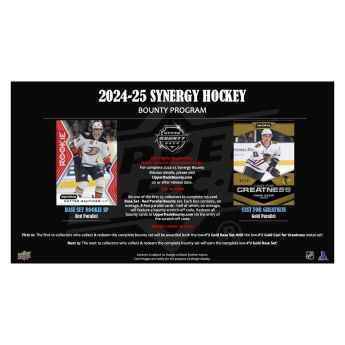 NHL boxovi NHL hokejske karte 2024-25 Upper Deck Synergy Hobby Box