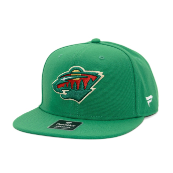 Minnesota Wild šilterica ravnog oboda A/CAP Structured Mid Crown Adjujtable Square Visor Snapback
