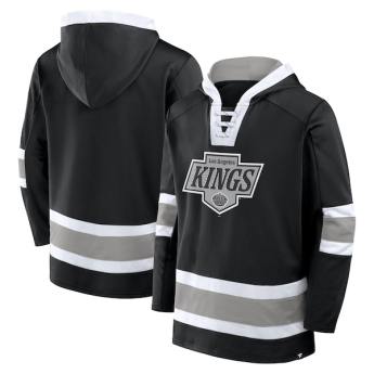 Los Angeles Kings muška majica s kapuljačom Laced Hockey black