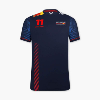 Red Bull Racing muška majica Sergio Perez official black F1 Team 2023