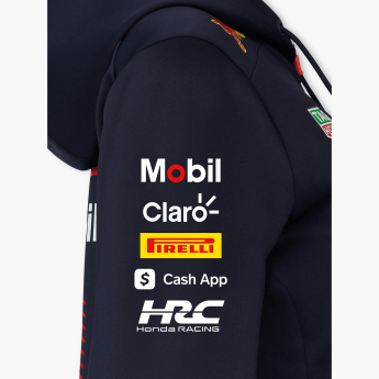 Red Bull Racing ženska majica s kapuljačom Full Zip  official navy F1 Team 2023