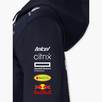 Red Bull Racing ženska majica s kapuljačom Full Zip  official navy F1 Team 2023