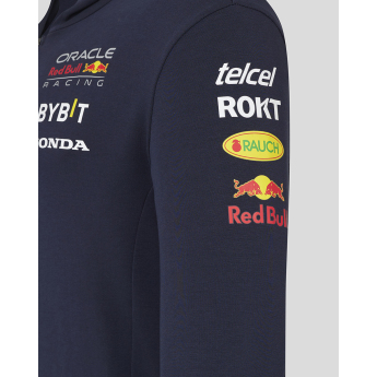 Red Bull Racing muška majica s kapuljačom Official Full zip navy F1 Team 2024