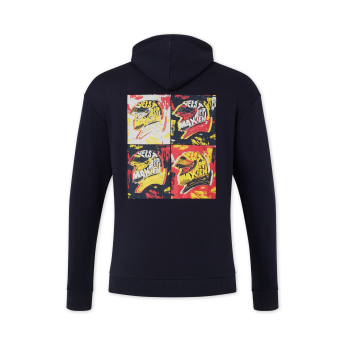 Red Bull Racing muška majica s kapuljačom Max Verstappen Pop Art Oversized navy F1 Team 2024