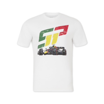 Red Bull Racing muška majica Sergio Perez white F1 Team 2024