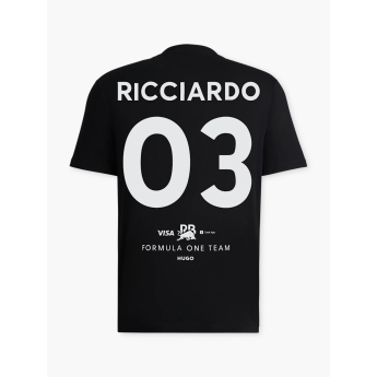 Visa Cash App RB muška majica Daniel Ricciardo black F1 Team 2024