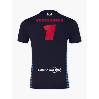 Red Bull Racing muška majica Driver Max Verstappen black F1 Team 2024