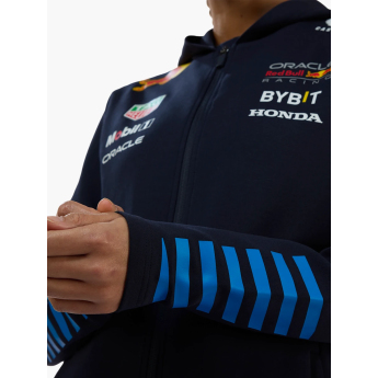 Red Bull Racing ženska majica s kapuljačom official zip navy F1 Team 2024