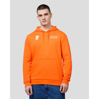 Red Bull Racing muška majica s kapuljačom Max Verstappen Express orange F1 Team 2024