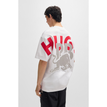 Visa Cash App RB muška majica Hugo oversize white F1 Team 2024