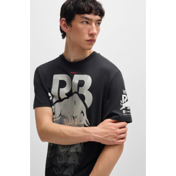Visa Cash App RB muška majica Hugo Bulls black F1 Team 2024