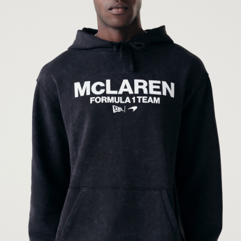 Mclaren Honda muška majica s kapuljačom Forever Forwards black F1 Team 2024