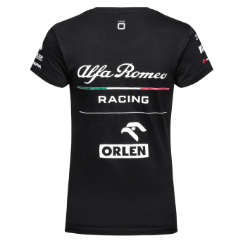 Alfa Romeo Racing ženska majica official AR black F1 Team 2023