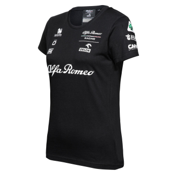 Alfa Romeo Racing ženska majica official AR black F1 Team 2023