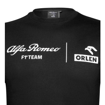 Alfa Romeo Racing muška majica dugih rukava Fanwear black F1 team 2023