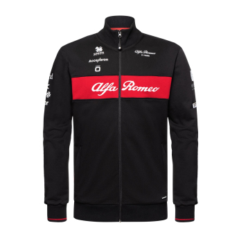 Alfa Romeo Racing muška majica official zip black F1 Team 2023